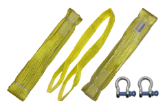 3 Ton 4 Metre Araba Çekme Halatı Takımı