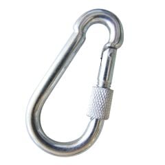 GALVANİZLİ VİDALI KARABİNA (Kilitli Sistem)