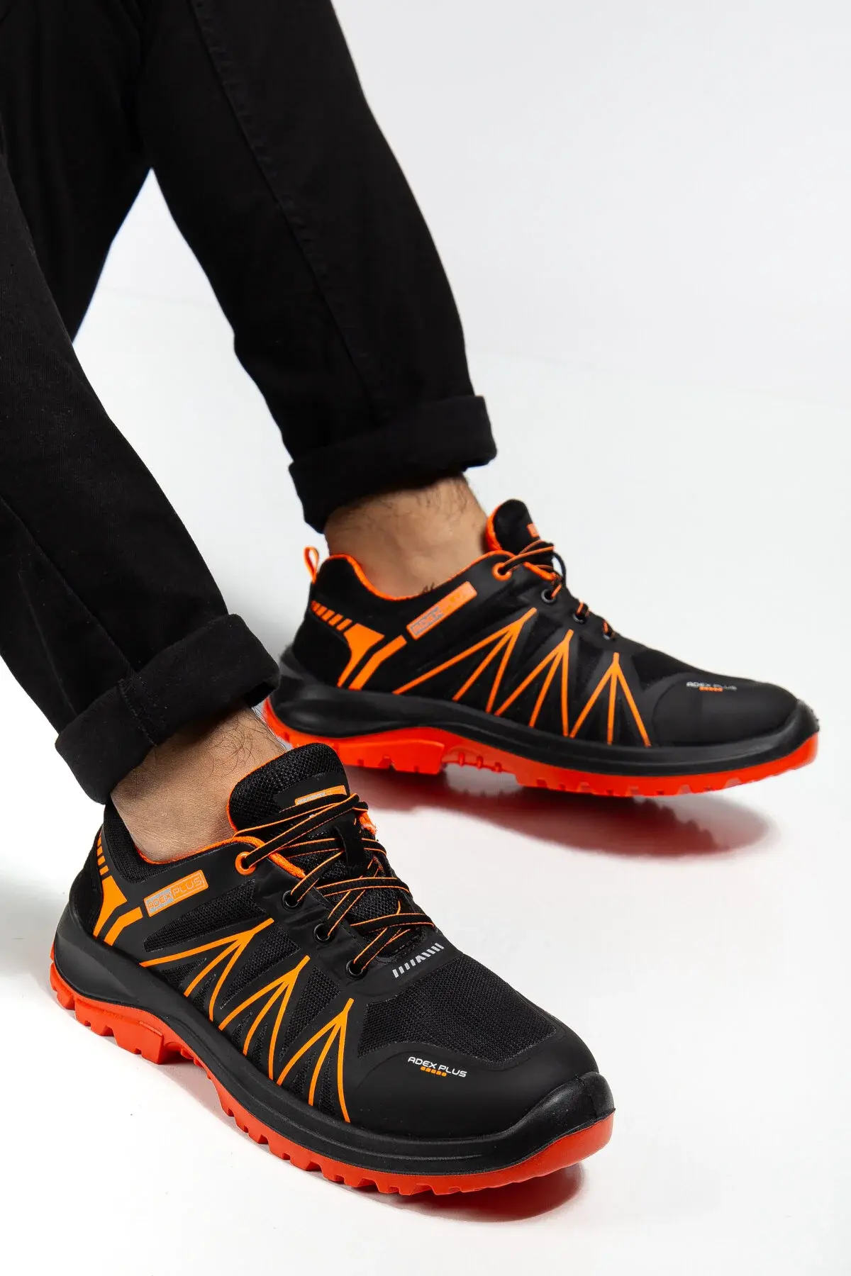 Adexplus 303 Kompozit Burunlu Spor İş Güvenliği Ayakkabısı 42 Numara