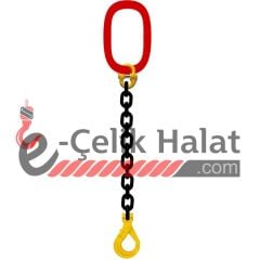 Grade 80 Tek Kollu Zincir Sapan