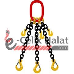 Grade 80 Üç Kollu Zincir Sapan